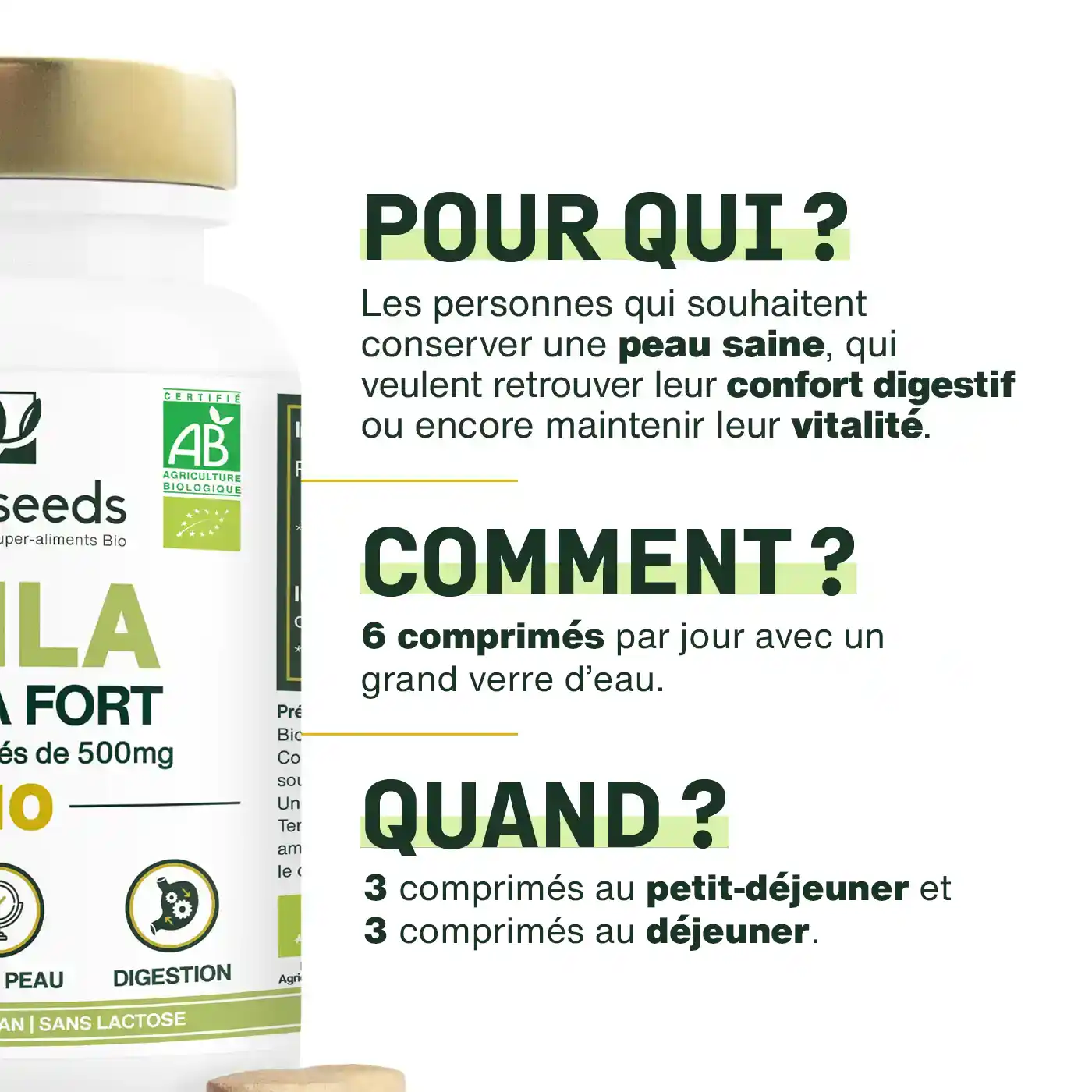Amla Bio, Extra Fort | 180 comprimés - Image 4