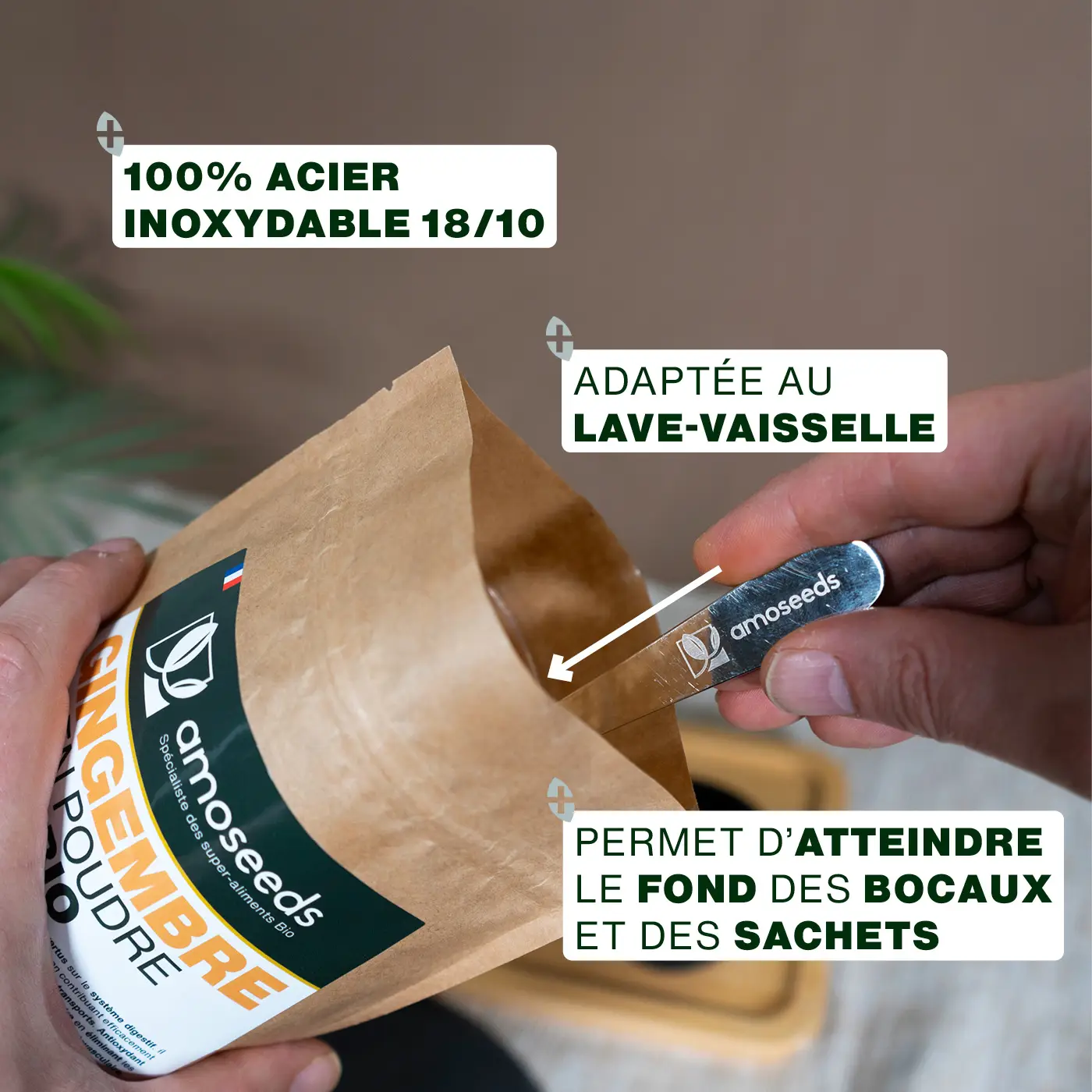 Cuillère doseuse 1g | 25 cm - Image 3