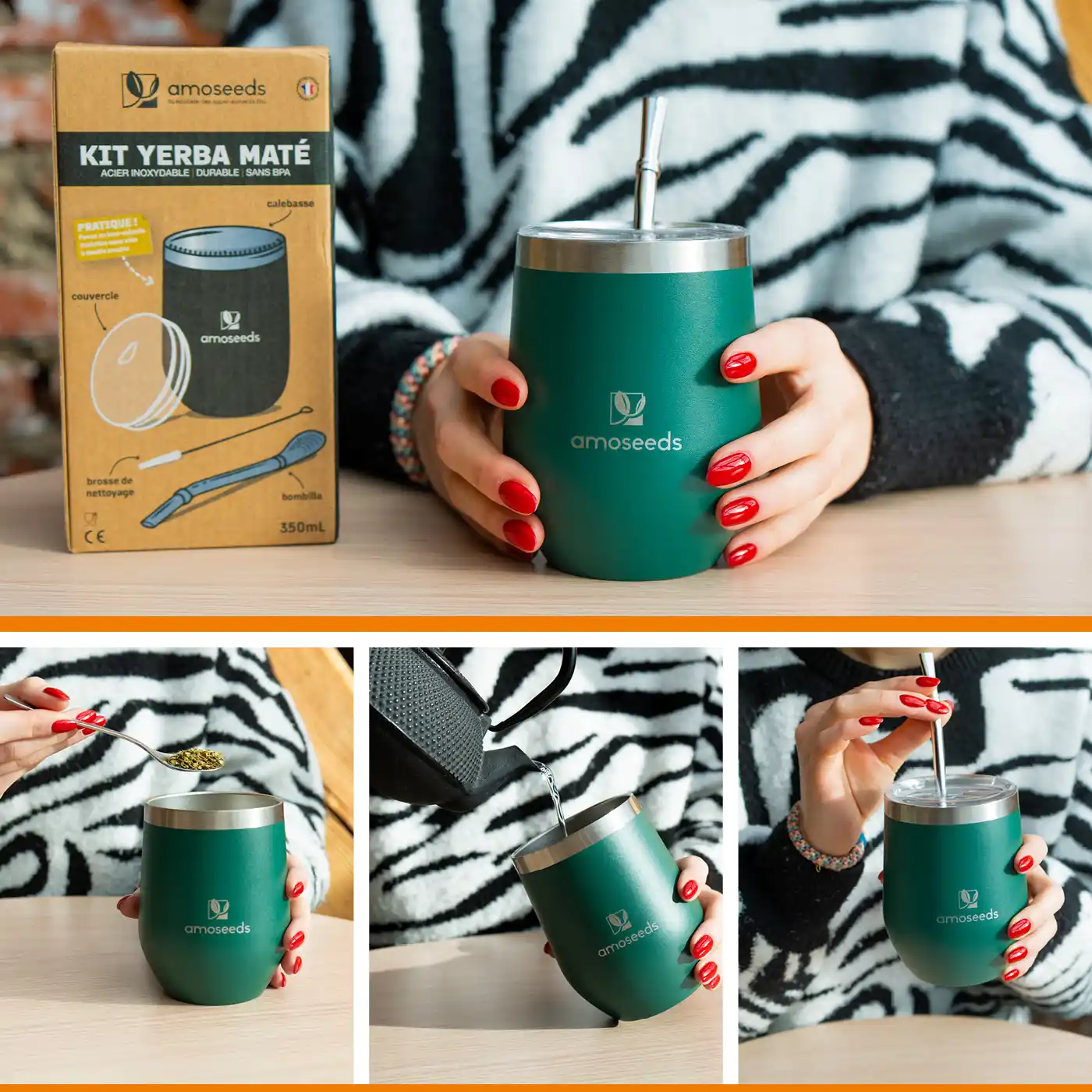 Kit Maté | Calebasse et Bombilla - Image 4