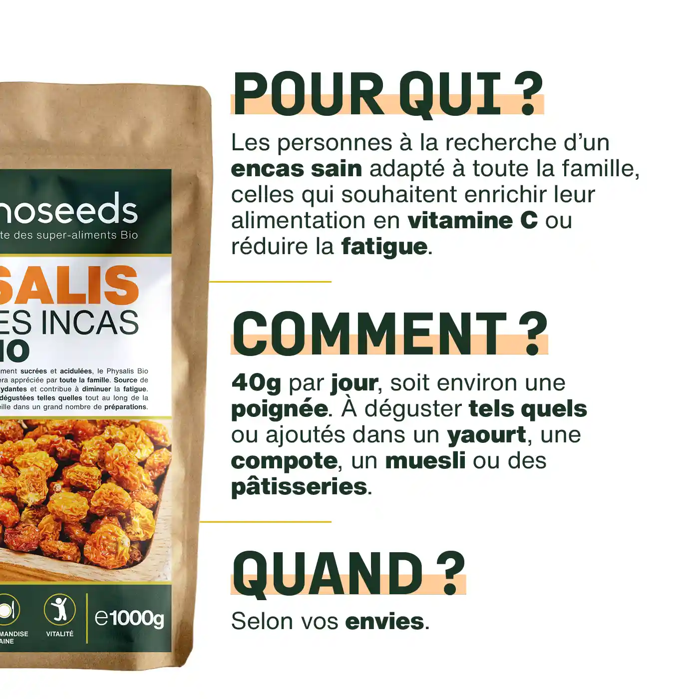Physalis (Baies des Incas) Bio 1KG - Image 4