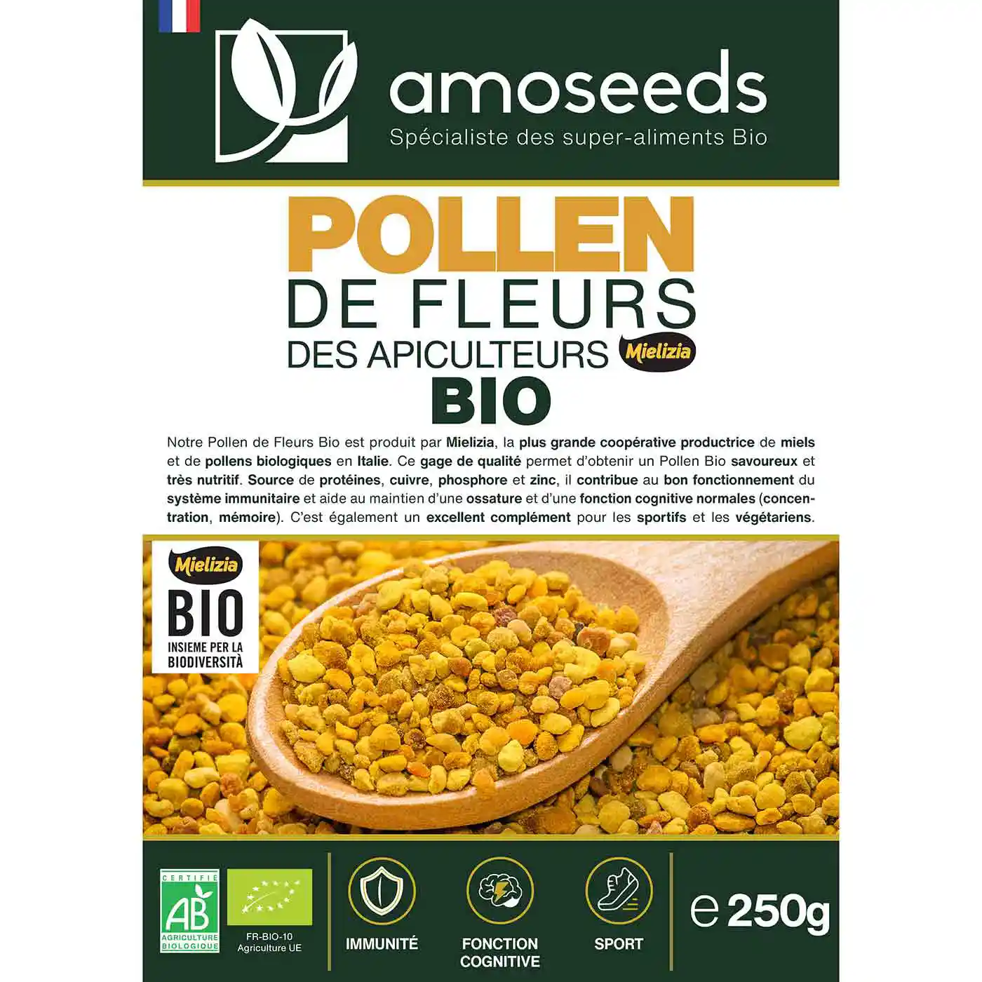 Pollen de Fleurs Bio 250g - Image 7