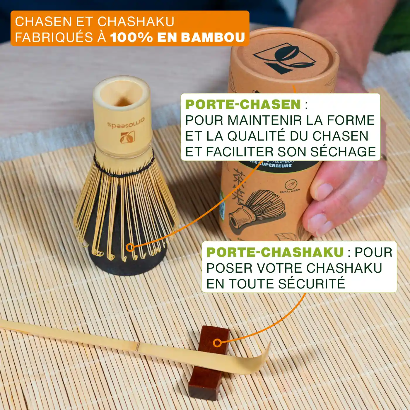 Coffret d'accessoires à Thé Matcha - Image 6